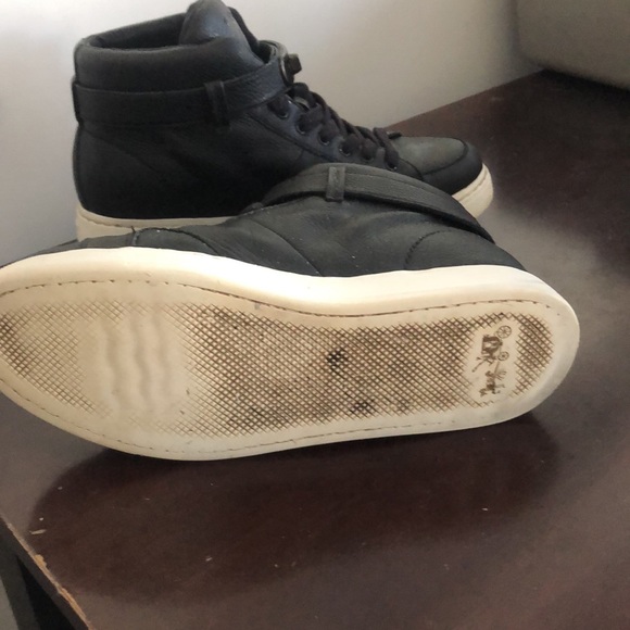 Black coach high tops - Picture 5 of 9